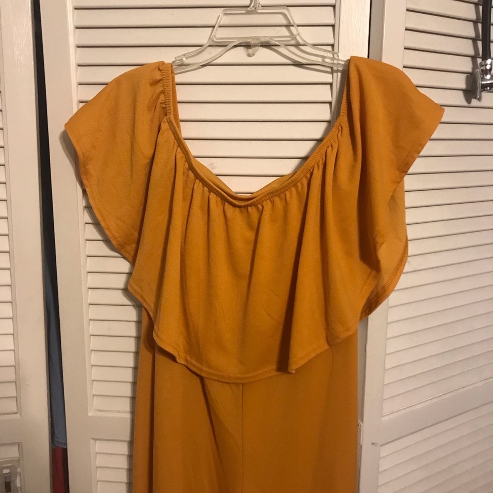 Gold jumpsuit